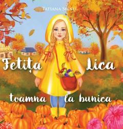 Fetita Lica toamna la bunica