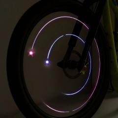 Set 2 lumini pentru roti bicicleta - Unicorn