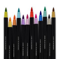 Set 12 markere - Brush - Pastel