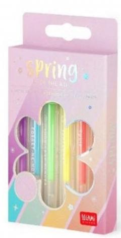 Set 6 pixuri - Pastel Pens - Spring is in the air