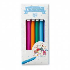 Set 6 pixuri cu gel 0.7 mm