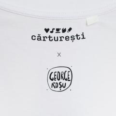 Tricou M - Carturesti x George Rosu - I Like Short Stories Short Emails