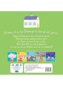 Prima zi a lui George la locul de joaca