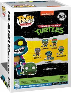 Figurina - Pop! Television - Teenage Mutant Ninja Turtles - Slash With Pre-Mutated Slash