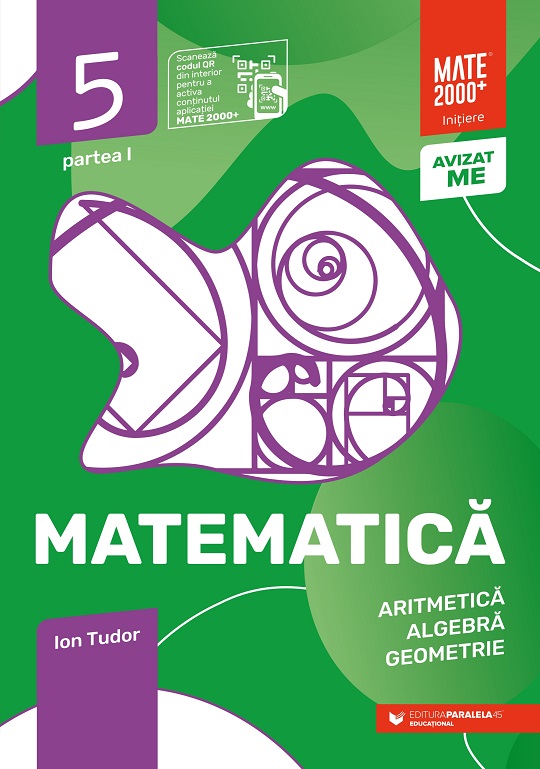 Matematica. Aritmetica, algebra, geometrie. Caiet de lucru. Clasa a V-a