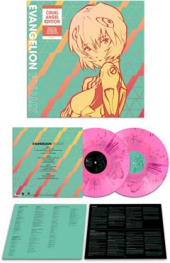 Evangelion Finally (Pink and Magenta Splatter Vinyl)