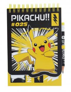 Carnet A5 cu creion - Pokemon - Anime