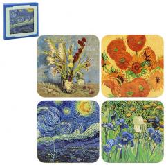 Set 4 suporturi pahare - Van Gogh