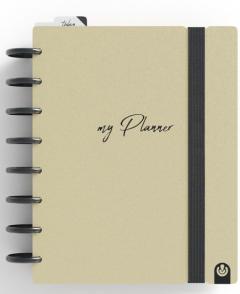 Agenda nedatata - Ingeniox - My Planner Classic, 14 luni - Bej