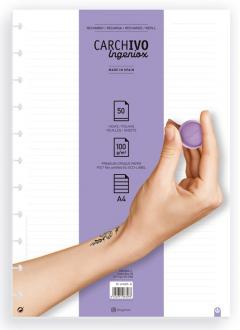 Rezerva 50 coli - Ingeniox Notebook - A4 Lined