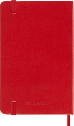 Agenda 2025 - Moleskine Classic 12 Month - Daily Planner - Hard Cover - Pocket, Red