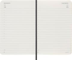 Agenda 2025 - Moleskine Classic 12 Month - Daily Planner - Soft Cover - Pocket, Black