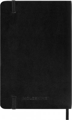 Agenda 2025 - Moleskine Classic 12 Month - Daily Planner - Soft Cover - Pocket, Black