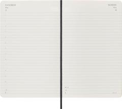 Agenda 2025 - Moleskine Classic 12 Month - Daily Planner - Soft Cover - Large, Black