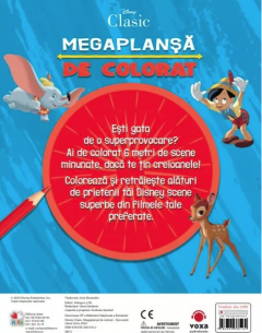 Disney Clasic - Megaplansa de colorat