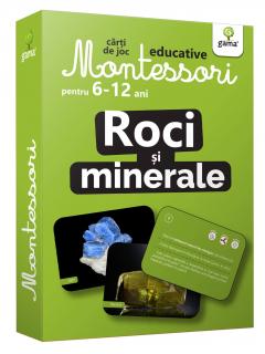 Carti de joc Montessori. Roci si minerale 6-12 ani