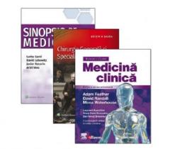 SET 3 VOLUME - SINOPSIS DE MEDICINA (GANTI), MEDICINA CLINICA (KUMAR), CHIRURGIE GENERALA (LAWRENCE)