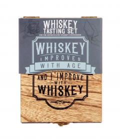 Kit pentru whiskey - Whiskey Tasting Set - Improve with Age