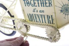 Decoratiune - Tandem Bike Sign - Adventure