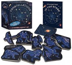 Constellations: A Wooden Magnet Set