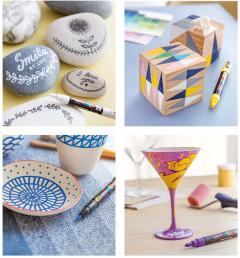 Marker - Posca PC-3M - Yellow