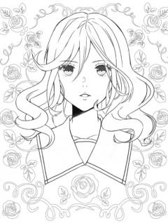 Fun Manga Girls. Раскраска для творчества и вдохновения