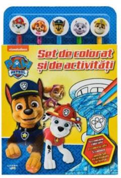 Patrula Catelusilor. Set de colorat si de activitati