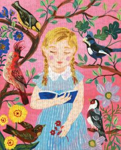 The Girl Who Reads to Birds 500-Piece Puzzle