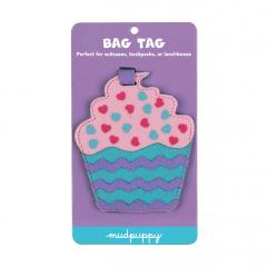 Eticheta pentru bagaj - Cupcake