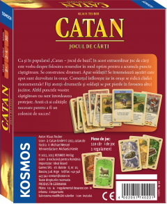 CATAN - JOCUL DE CARTI / 8+