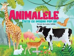 Animalele - Carte cu imagini pop-up