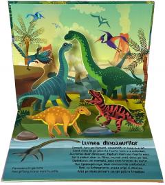 Dinozaurii - Carte cu imagini pop-up