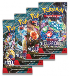 Pokemon TCG - Scarlet & Violet: Stellar Crown Booster Pack - Mai multe modele