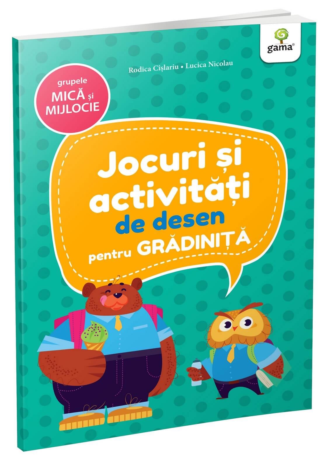 Jocuri si activitati de desen pentru gradinita
