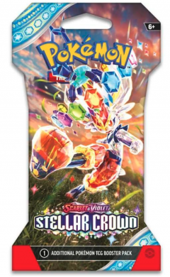 Pokemon TCG - Scarlet & Violet: Stellar Crown 1 Blister Booster Pack - Mai multe modele