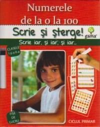 Numerele de la 0 la 100 - Scrie si sterge - Expert