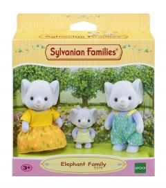 Set 3 figurine - Sylvanian Families - Familia elefanteilor