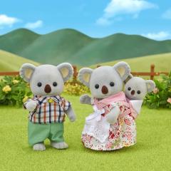 Set 3 figurine - Sylvanian Families - Familia ursuletilor koala