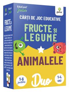 DuoCard - Fructe si legume • Animalele