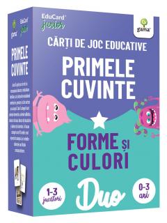 Pachet EduCard - Primele cuvinte-Forme si culori 