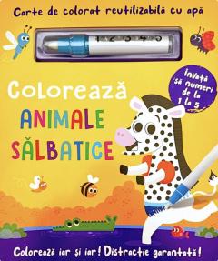 Coloreaza animale salbatice