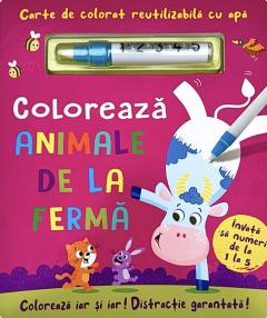 Coloreaza animale de la ferma