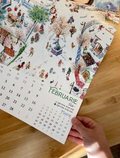 Calendar de perete 2025