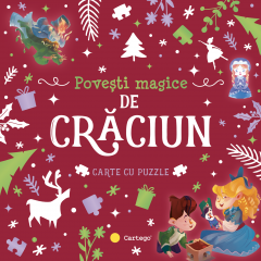 Povesti magice de Craciun. Carte cu puzzle