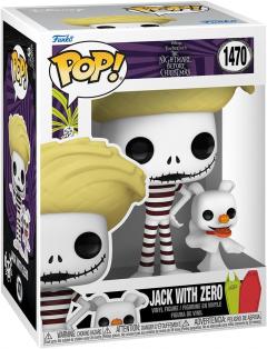 Figurina - Pop! The Nightmare Before Christmas - Jack with Zero