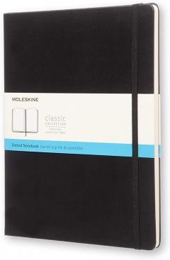 Carnet - Moleskine Classic - X-Large, Hard Cover, Dotted - Black