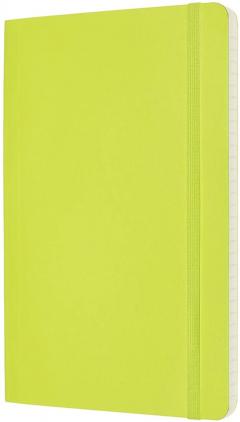 Carnet - Moleskine Classic - Large, Soft Cover, Ruled - Lemon Green