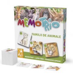 Joc - Memotrio - Familii de animale