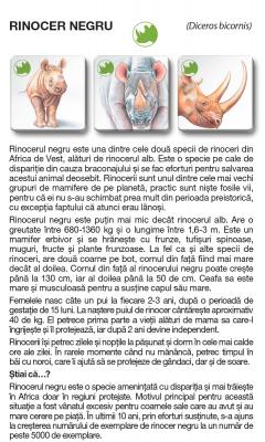 Joc - Memotrio - Familii de animale