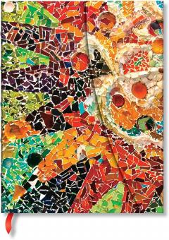 Carnet - Gaudi’s Mosaics - Soarele lui Gaudi - Mini - Unlined